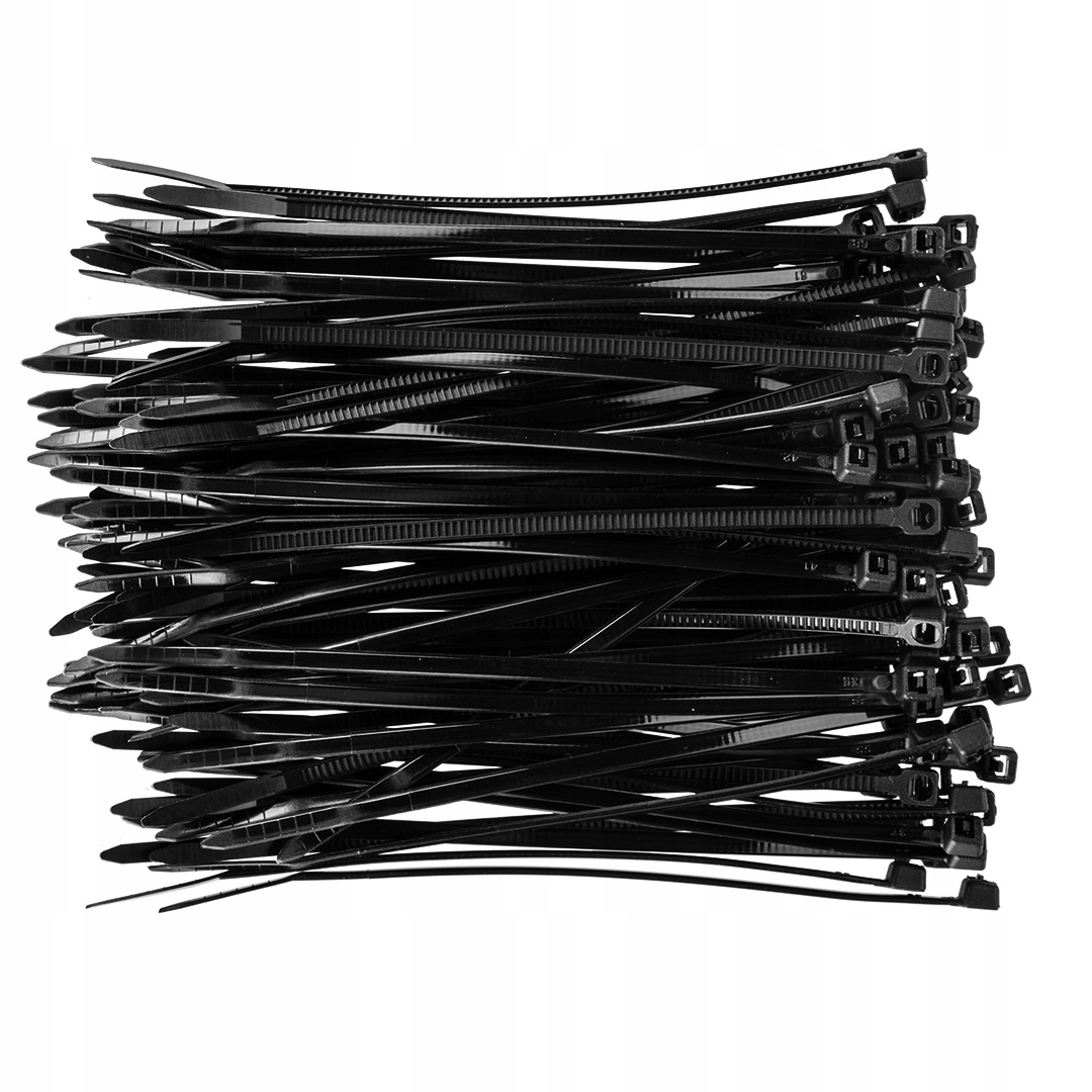 

Opaski zaciskowe 2.5 x 100mm, 100szt. czarne Topex