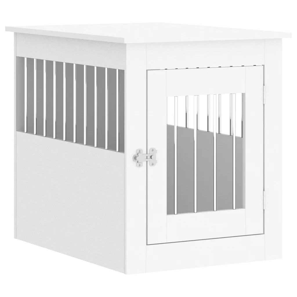Buda-Stůl pro psy 2v1 55x75x65 Bílý