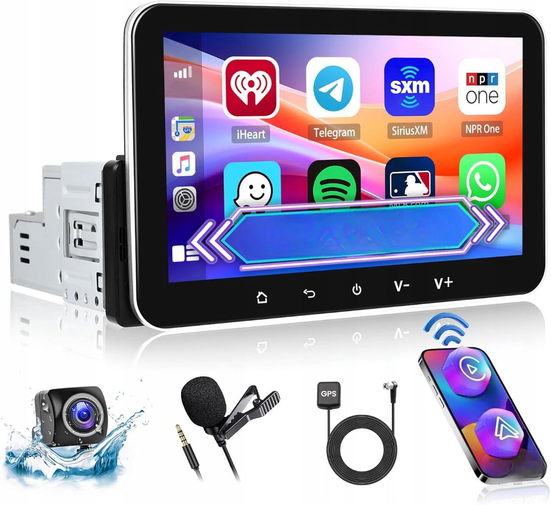 Autorádio Hikity 2G+32G Rádio 1-DIN Android 7 Palcov Wifi