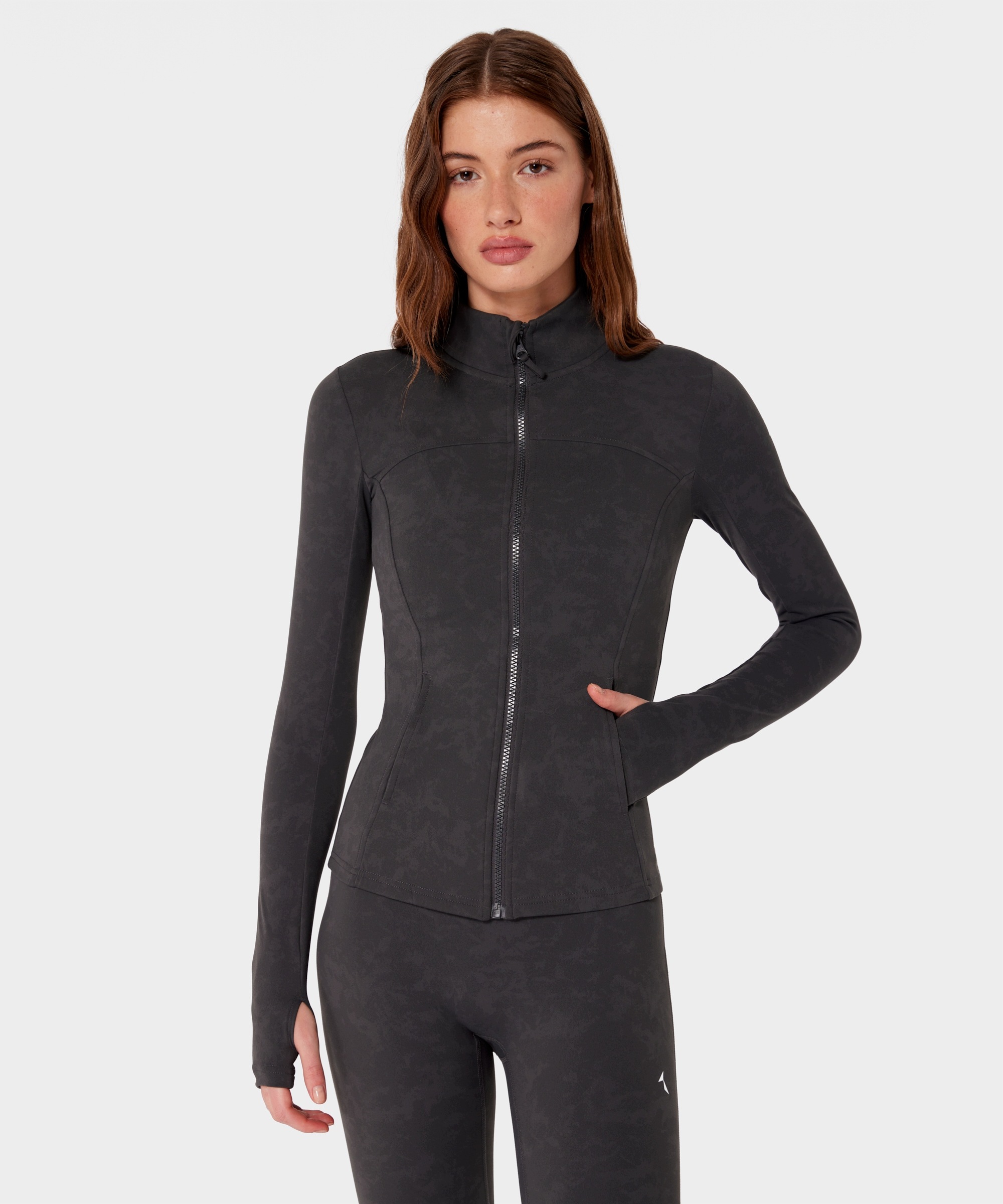 Dámské tričko Carpatree Serenity se zipem Black – velikost L