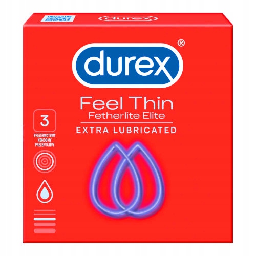 

Durex Fetherlite Elite prezerwatywy cienkie 3 szt