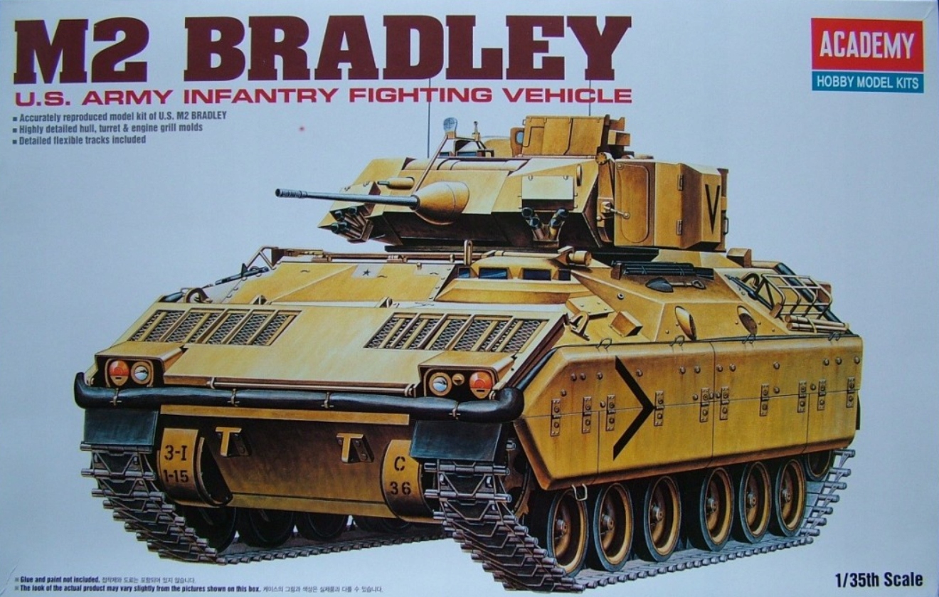 Academy 13237 M2 Bradley Ifv (bwp) Model MĚŘÍTKO1:35