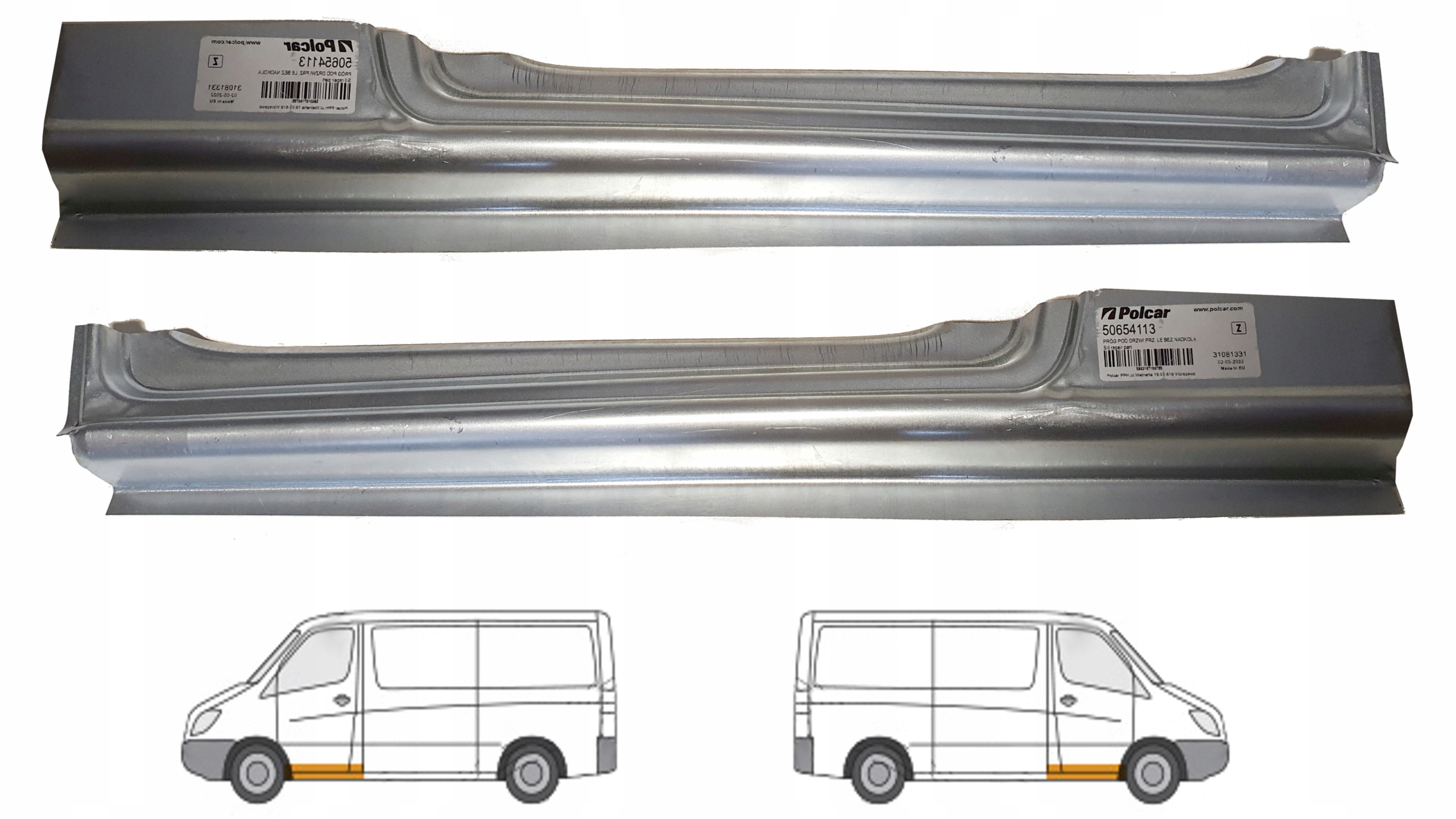 SPRINTER CRAFTER 06- REPERATURKA PRÓG PROGI KPL