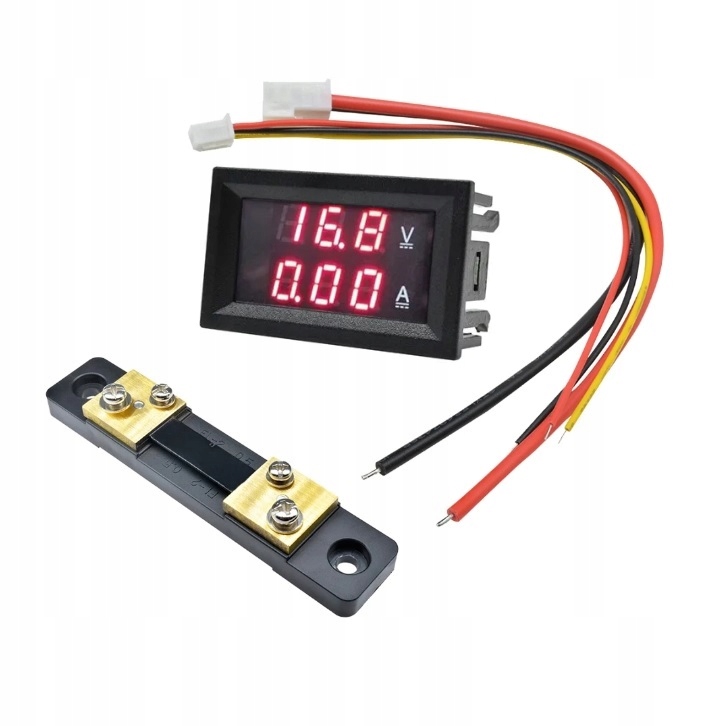 

Woltomierz Amperomierz 0-100V 50A DC 0.28"