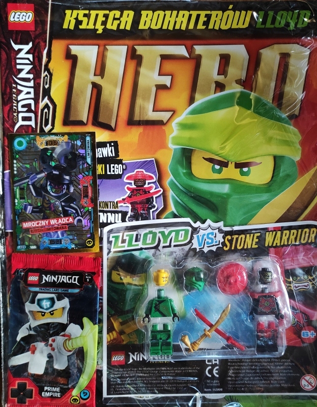 Lego Ninjago Hero 2 2023 2 figurki Lloyd i Stone Warrior