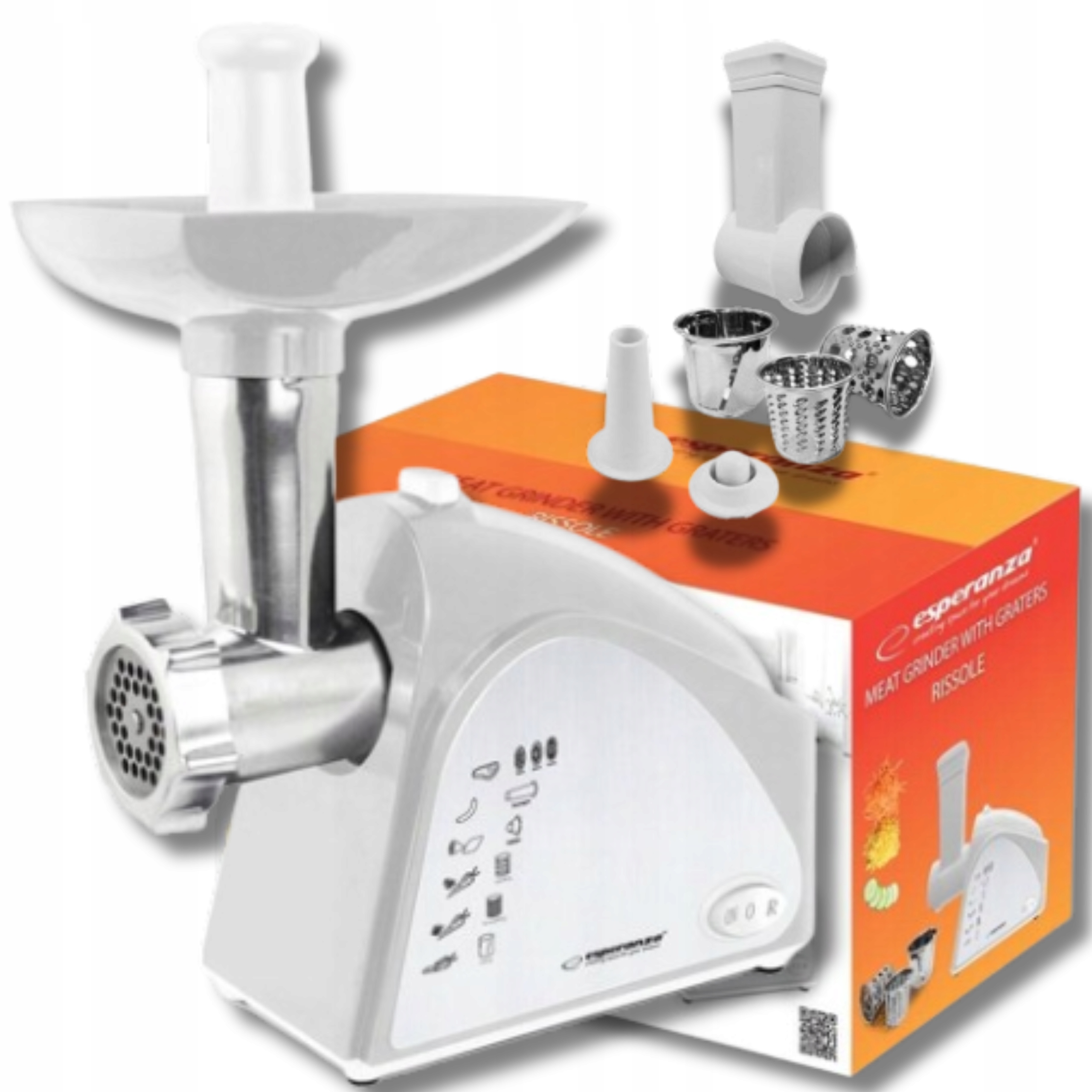 Maszynka Elektryczna Do Mielenia Mięsa Szatkownica Do Kiełbas 2200W