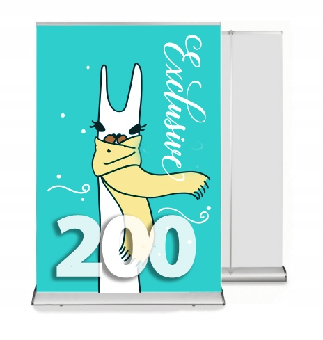 ROLL-UP 200x200 EXCLUSIVE BLOCKOUT EXPRESS JAKOŚĆ