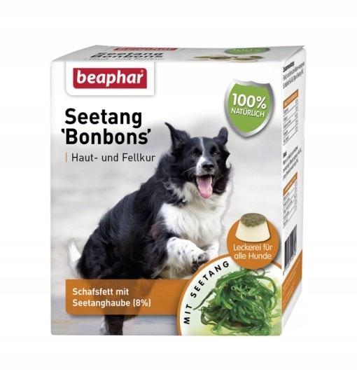 

Beaphar praliny zdrowotne dla psa z algami 245g