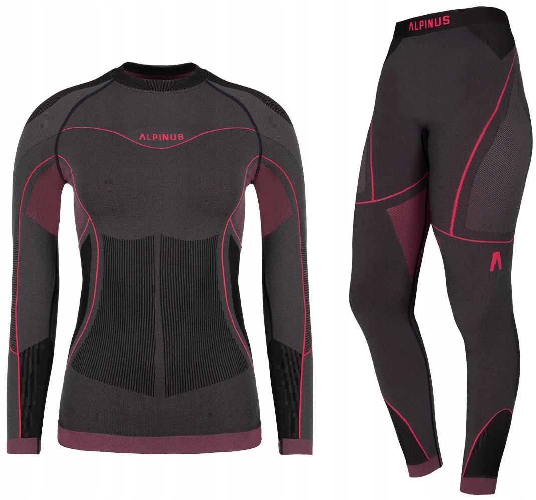 Dámské termoaktivní spodní prádlo Alpinus Mora Růžová L