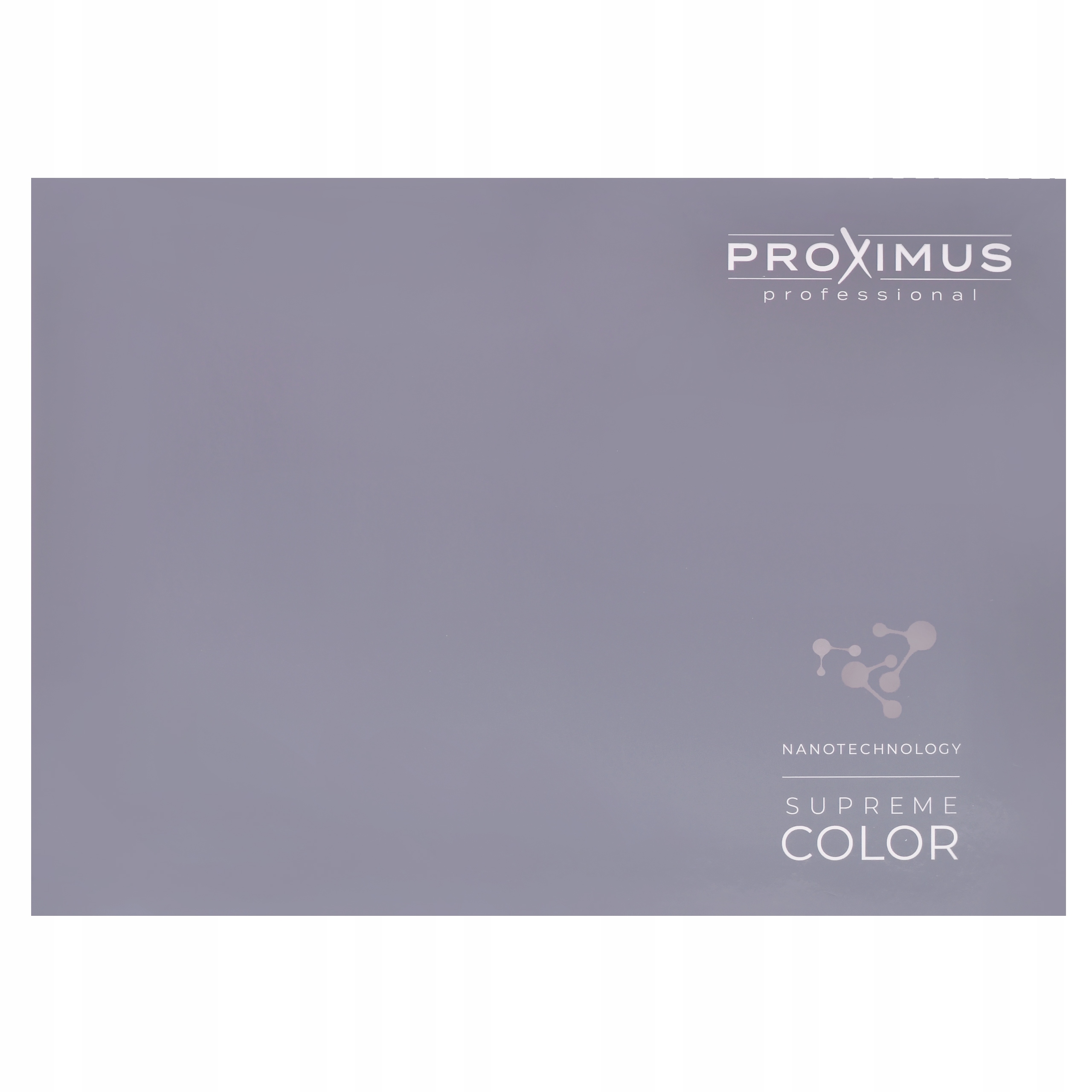 Proximus Supreme Color Nanotechnology Karta Kolorów Farb 70 Odcieni Paleta