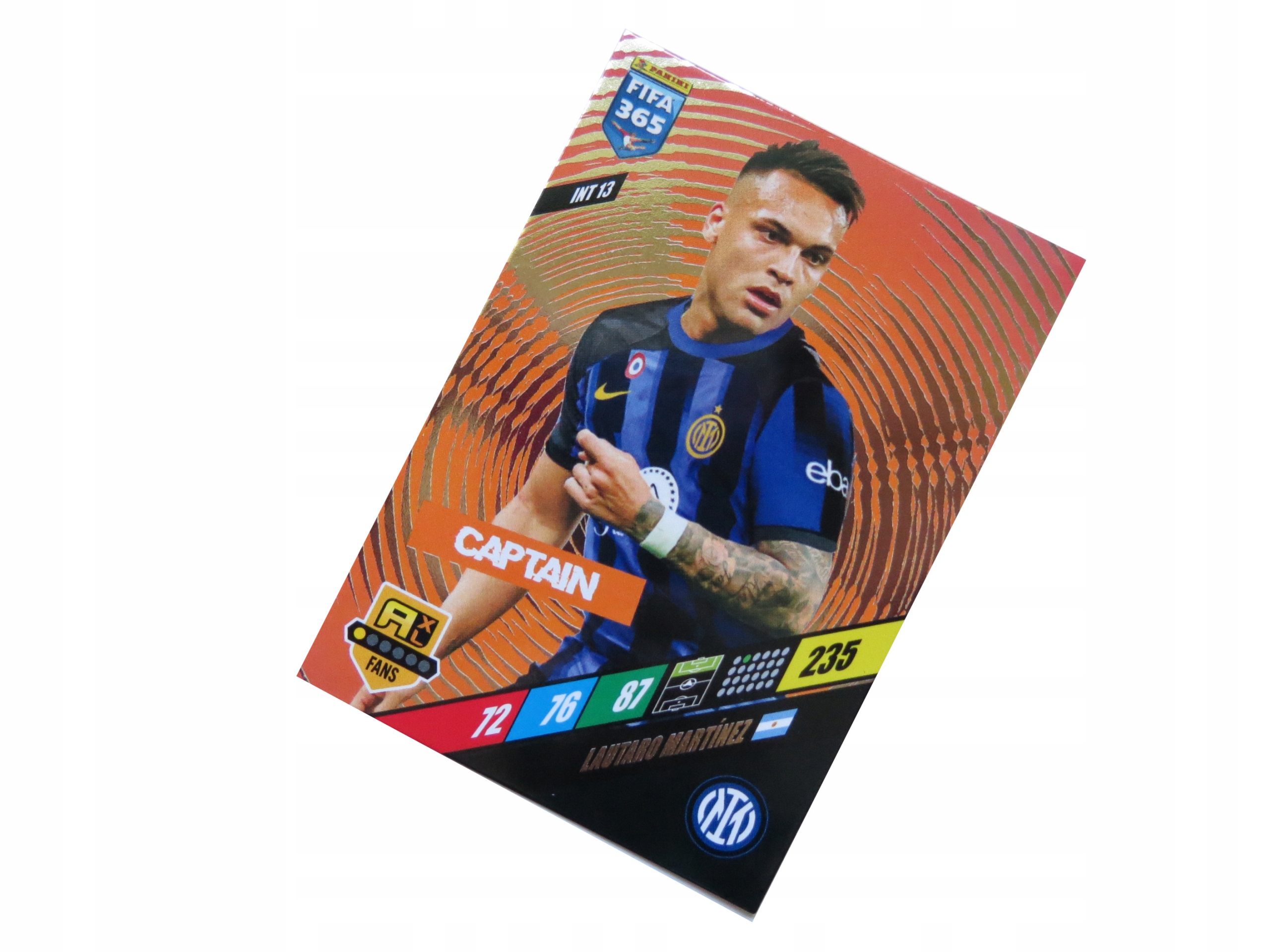Panini Fifa 365 2024 Karty Piłkarskie Fans Captain Martinez Int 13 Inter