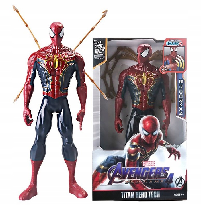 

Spiderman Duża Figurka Interaktywna Ruchoma Dźwięk