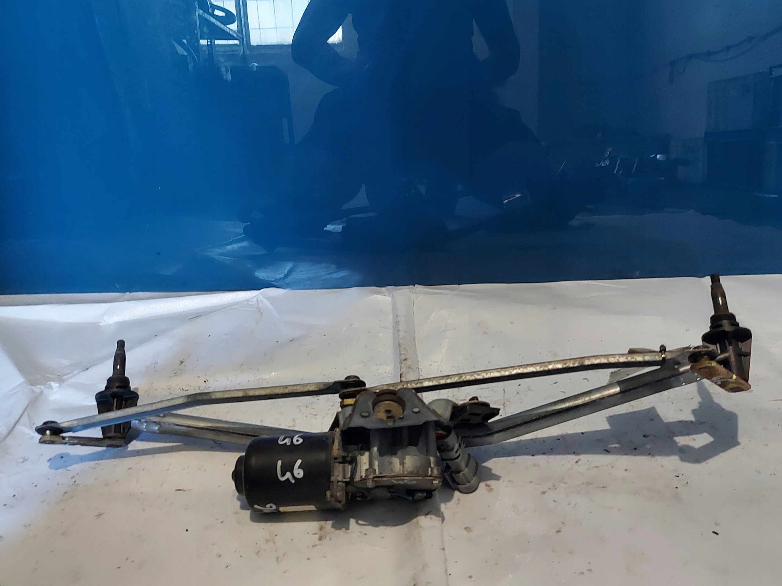 wiper mechanism KANGOO 2001 R 54115517 front
