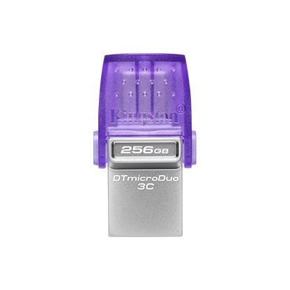 Pendrive KINGSTON DT Duo 3C 256GB USB-C 200MBs do Telefonu tabletu Kod producenta DTDUO3CG3/256GB