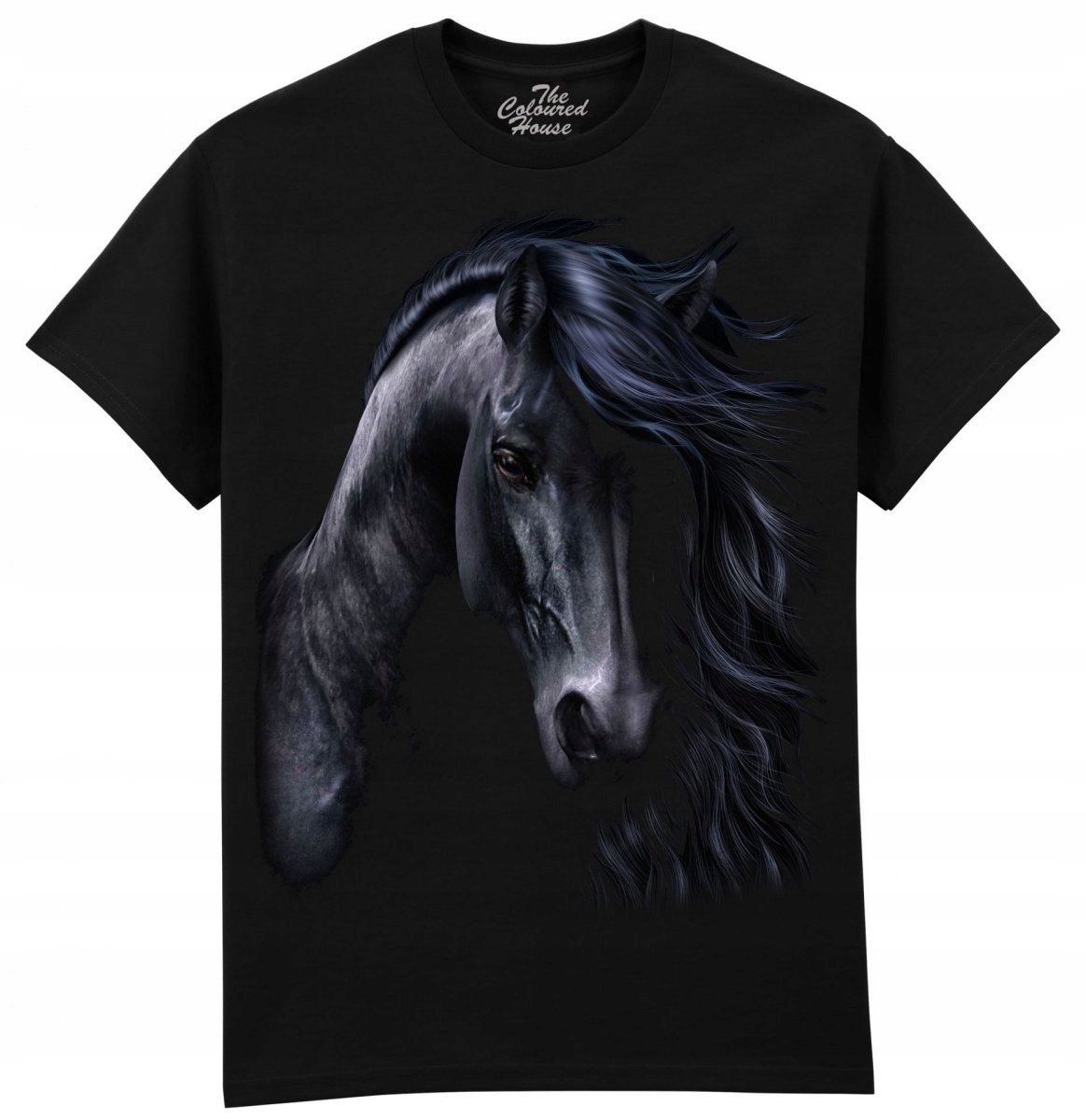 Tričko s černým koněm Black Horse Tch S