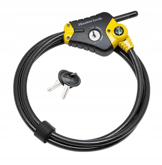 Python kabel zabezpieczający,regulowany 1,8m x 10mm 8433EURD MasterLock