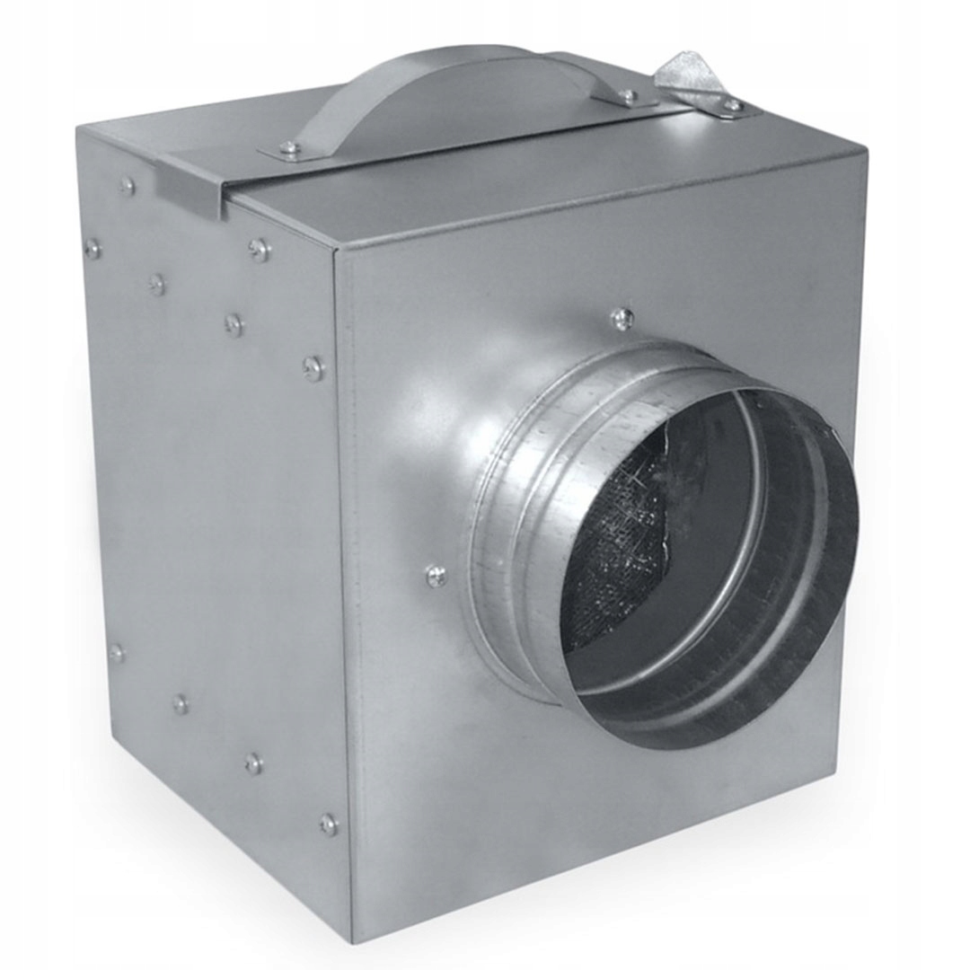 Vzduchový kanálový filter Dospel 012-0116 Kom/f 600-800 Ø 150 mm