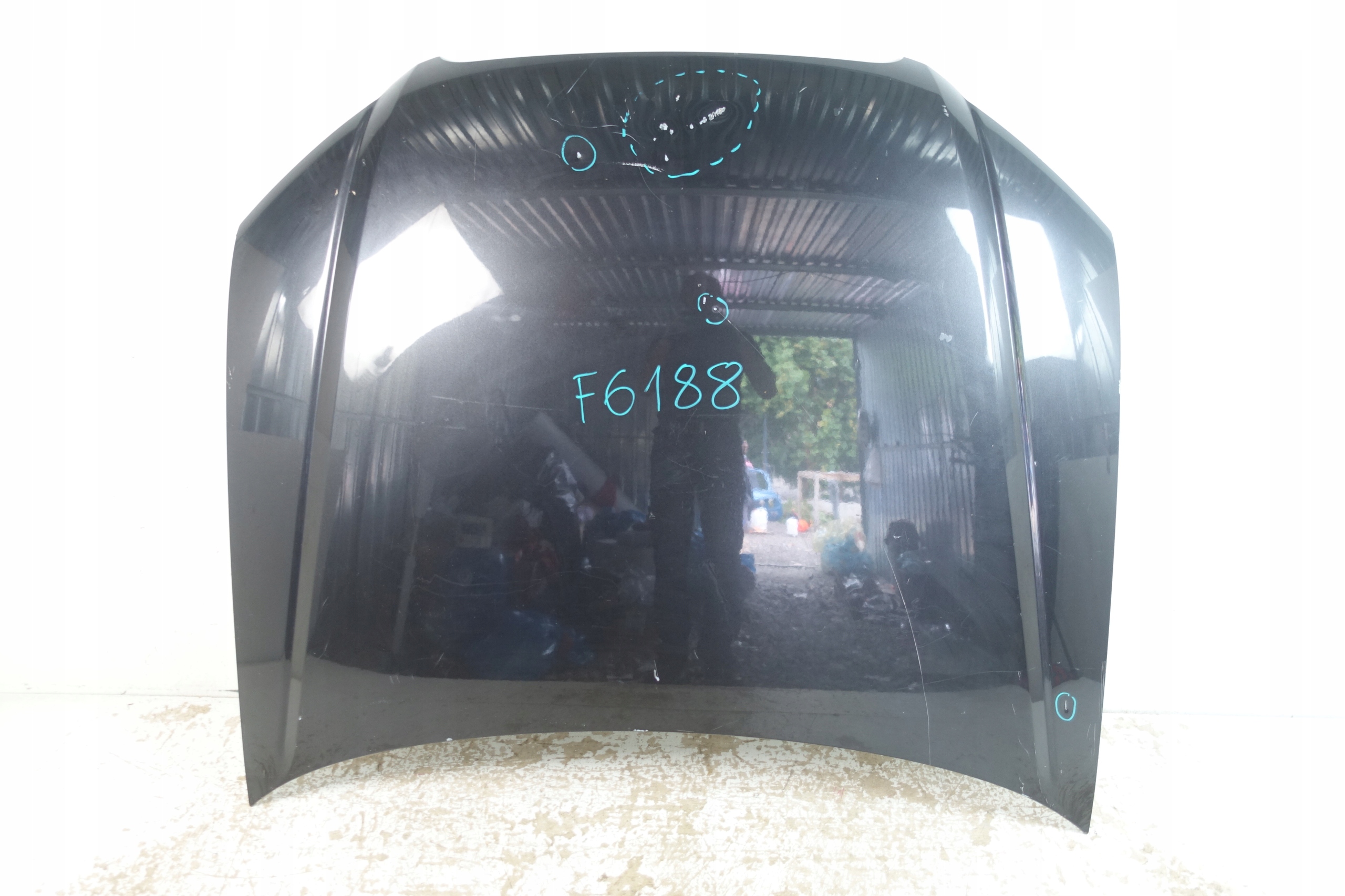 AUDI A4 B7 2004- cover bonnet