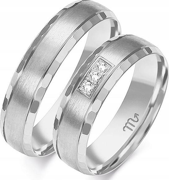 Zlatý snubní prsten moderní svatba 14K 585 vel. 29 30 31, originální dámský