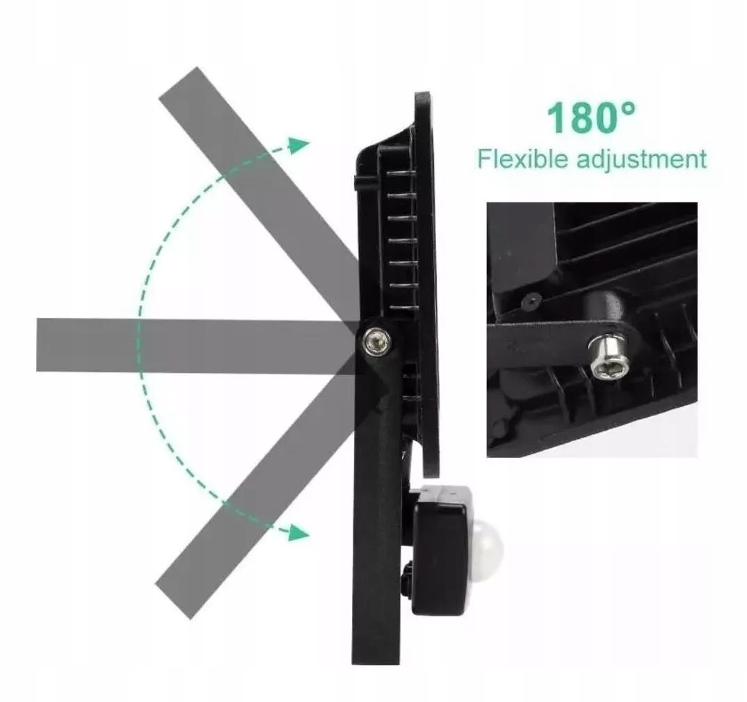 Naświetlacz LED HALOGEN LAMPA 30W z CZUJNIK RUCHU Kod producenta 51478