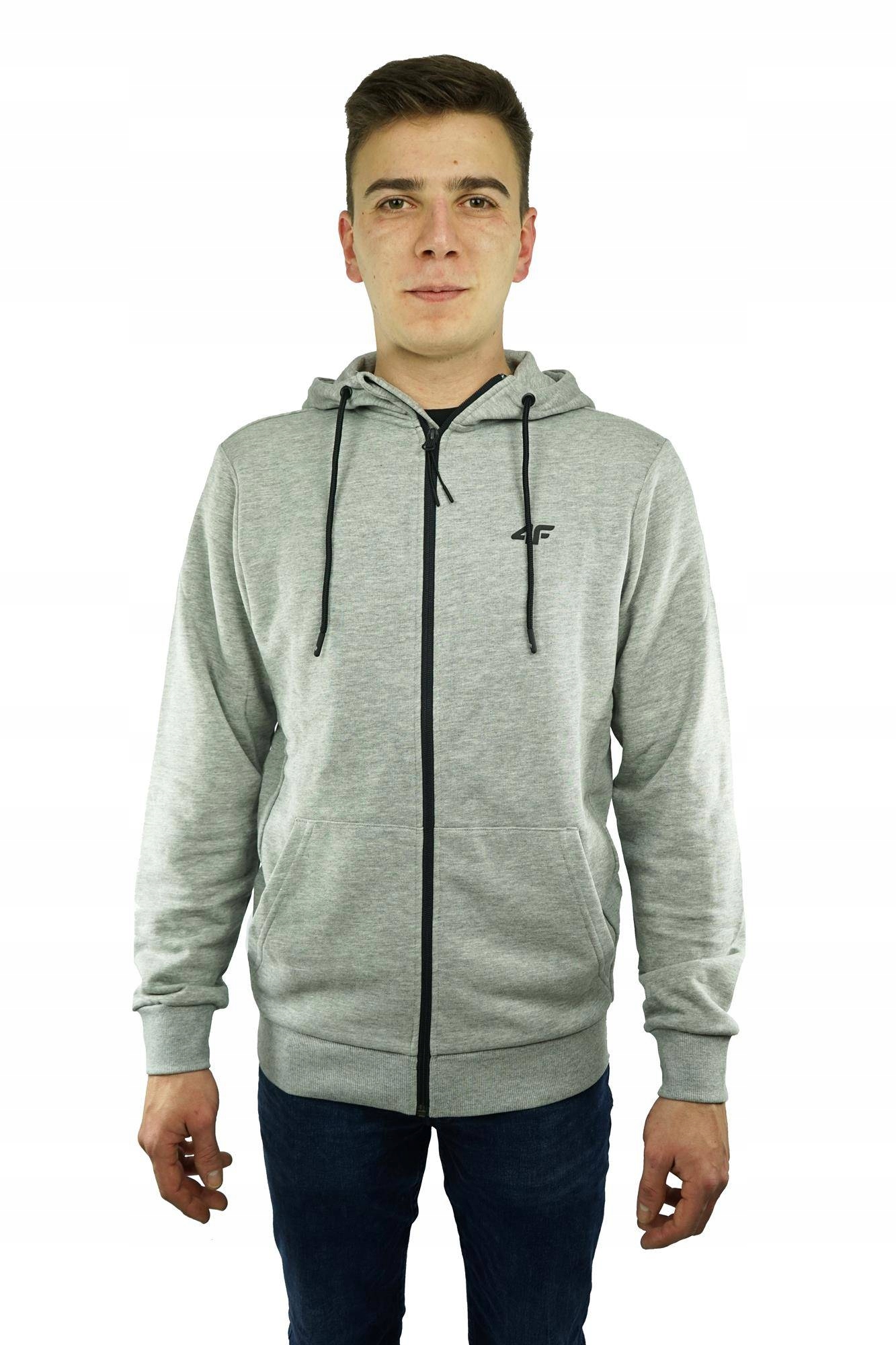 

Bluza męska z kapturem 4F bawełna NOSD4 BLM300 27M