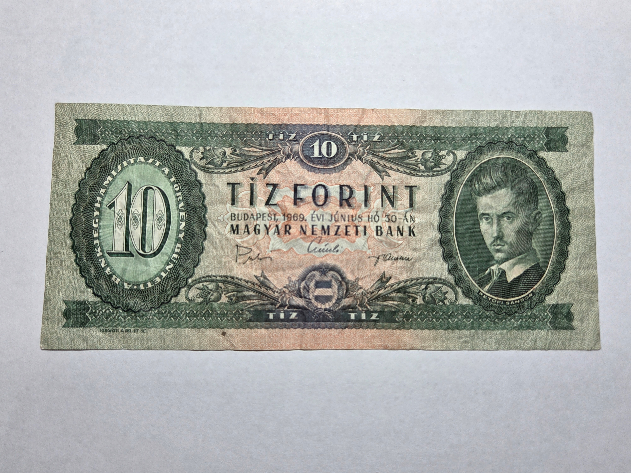 Węgry 10 forintów 1969 rok -NRB0738