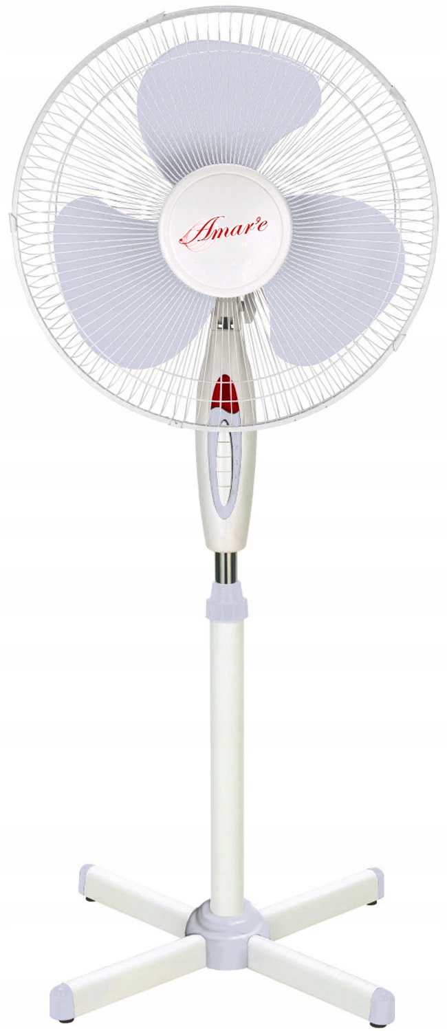 Wentylator podłogowy VT04 40W Oscylacja wiatrak stojący szary