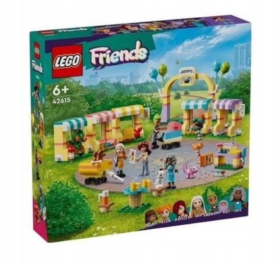 Lego 42615 Friends – Den Adopce Zvířat