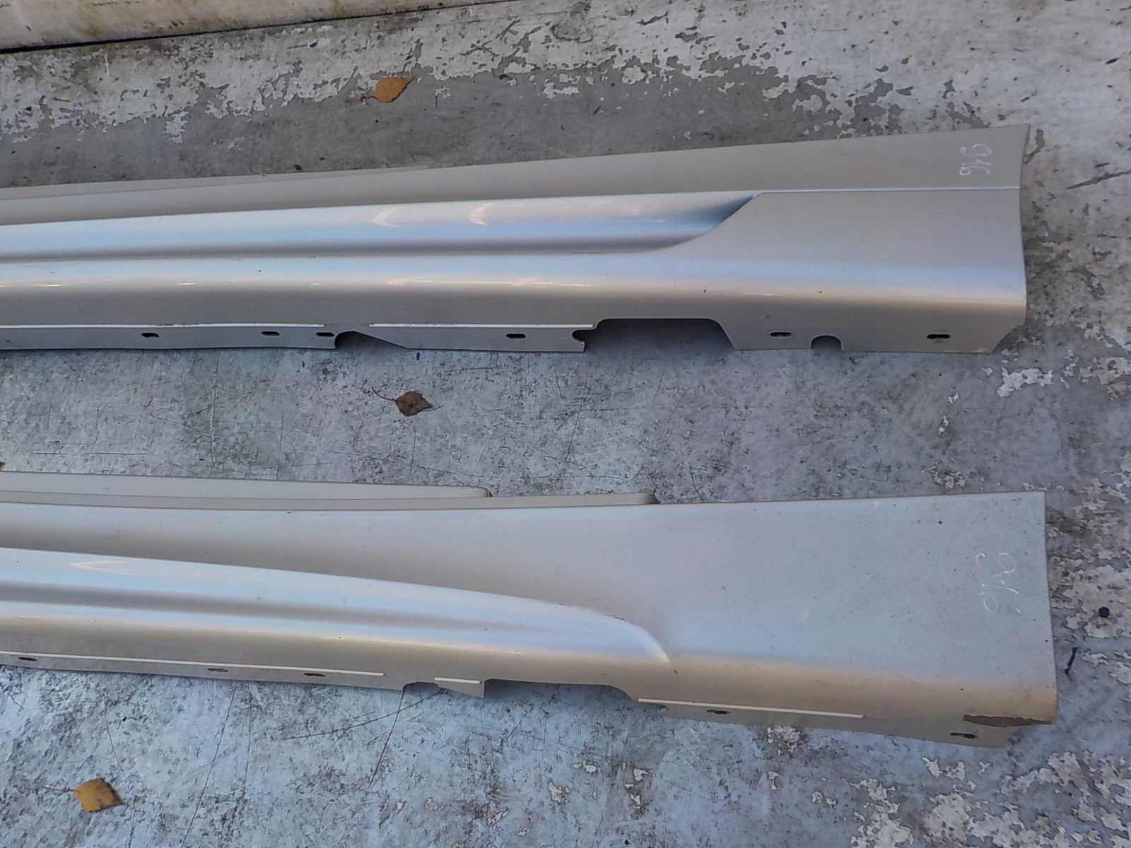 916 BMW 1 E81 E87 m-packet mouldings thresholds caps threshold