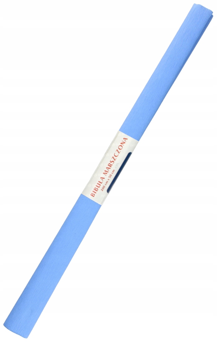 bibuła 10szt. BŁĘKITNA  200x50cm | NR.18 — 2
