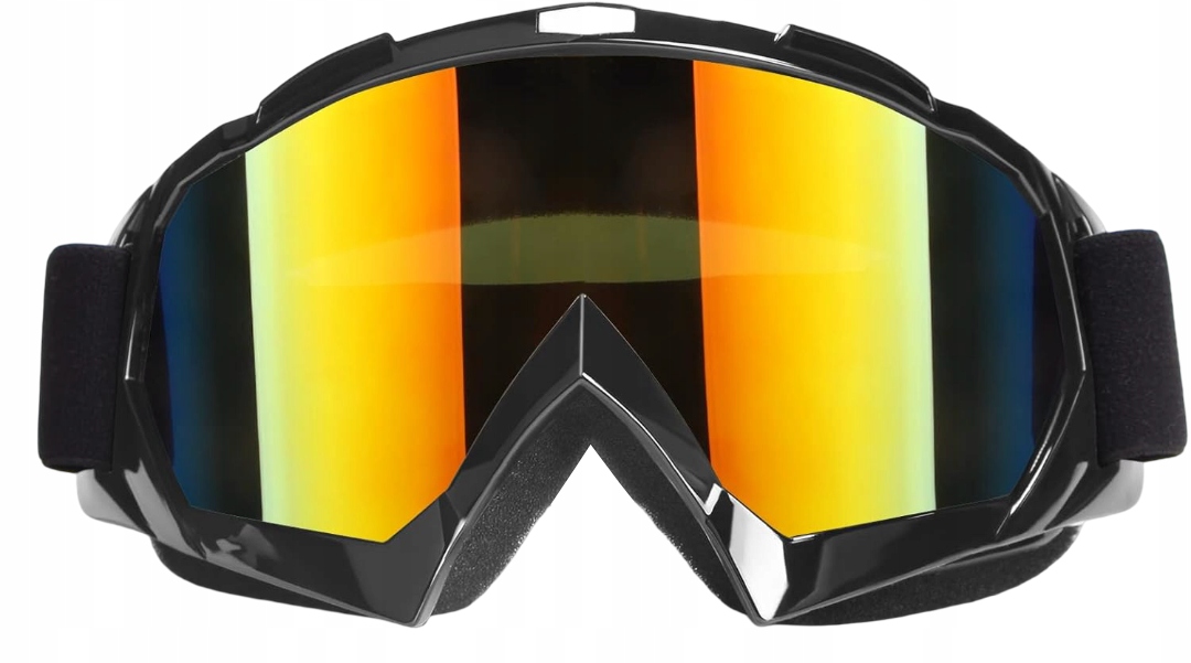 Gogle Motocyklowe Skuter Quad Hulajnoga Okulary Damsk Męskie Dziecice