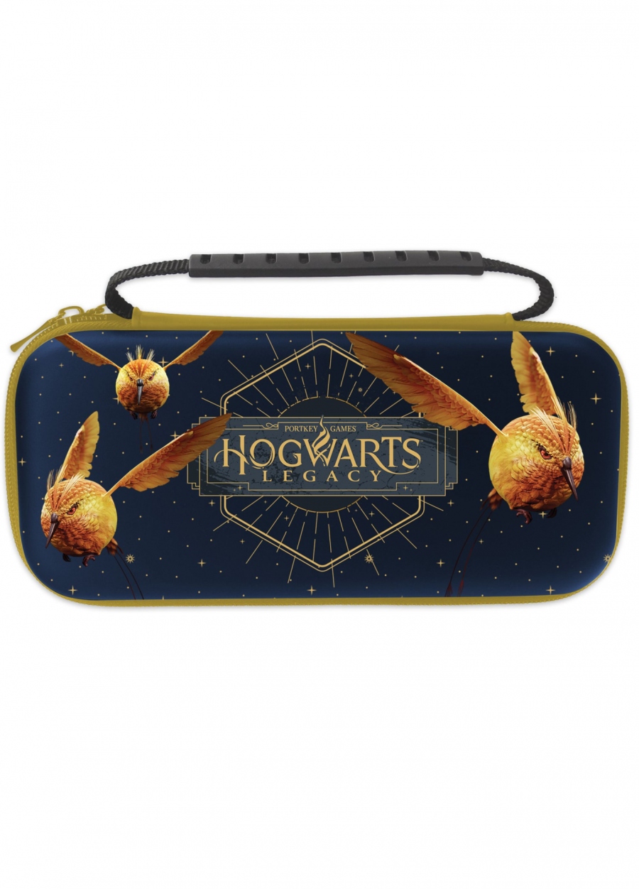 Přepravní pouzdro pro Nintendo Switch Hogwarts Legacy Golden Snidgets
