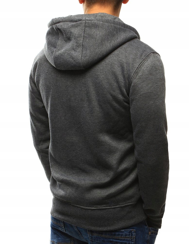ROZPINANA BLUZA MĘSKA Z KAPTUREM bx2196 - L Płeć mężczyzna