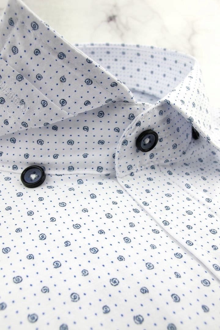 Duża Koszula Męska Elegancka Duże rozmiary P290 Rozmiar kołnierzyka 49