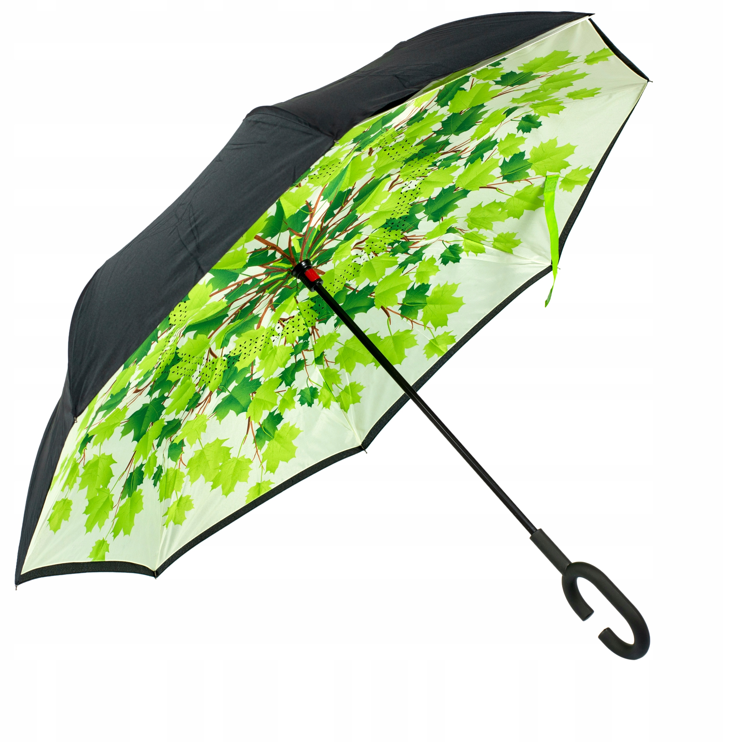 

Parasol Duży Mocny 105 CM Full Automat Liście