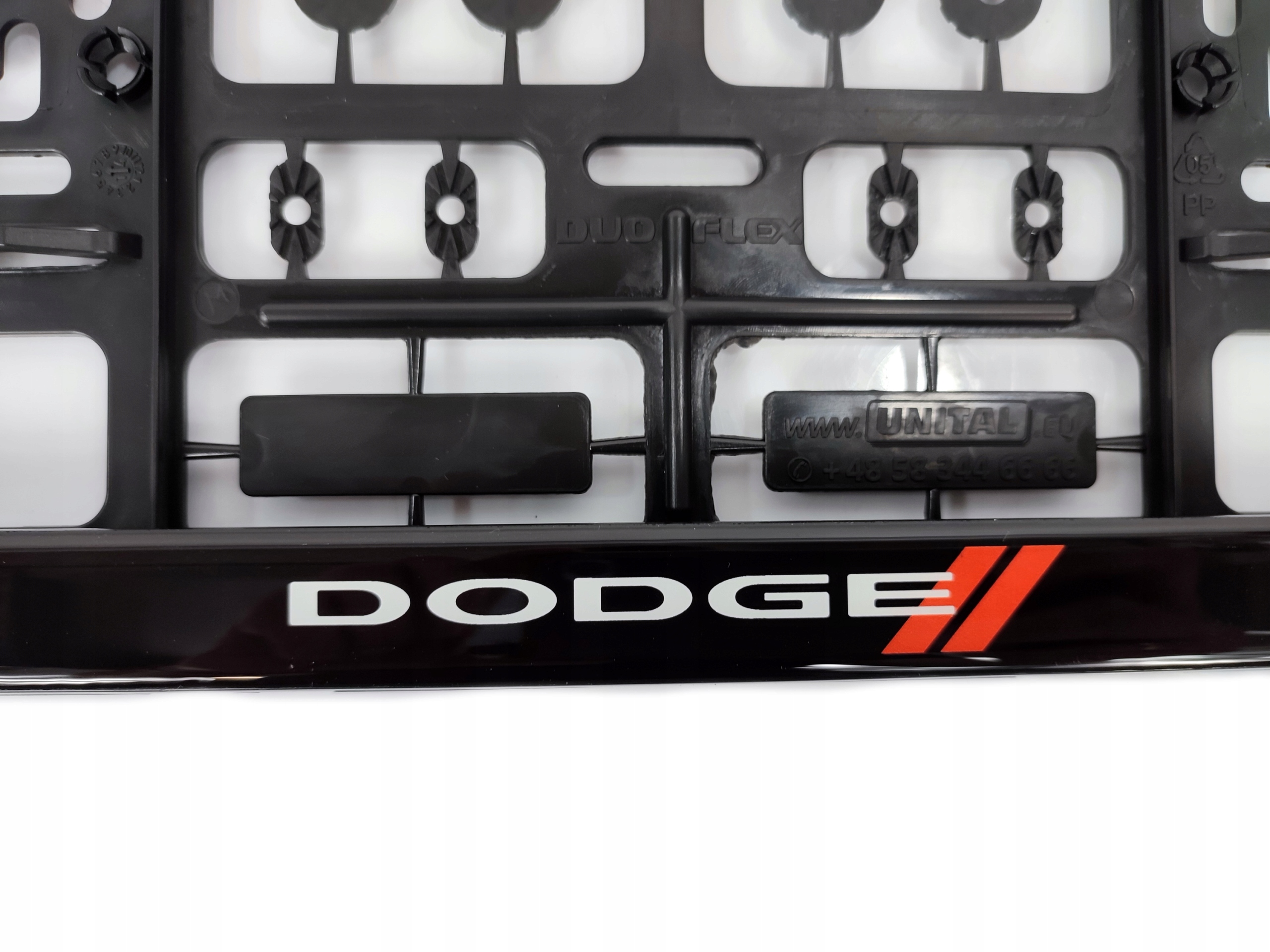 RAMKA TABLICY REJESTRACYJNEJ ORYGINAŁ DODGE Producent nieznany producent