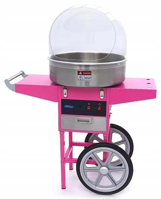 Pokrywa do maszyny do waty cukrowej klosz ochronna 52 cm Maxima 09506004