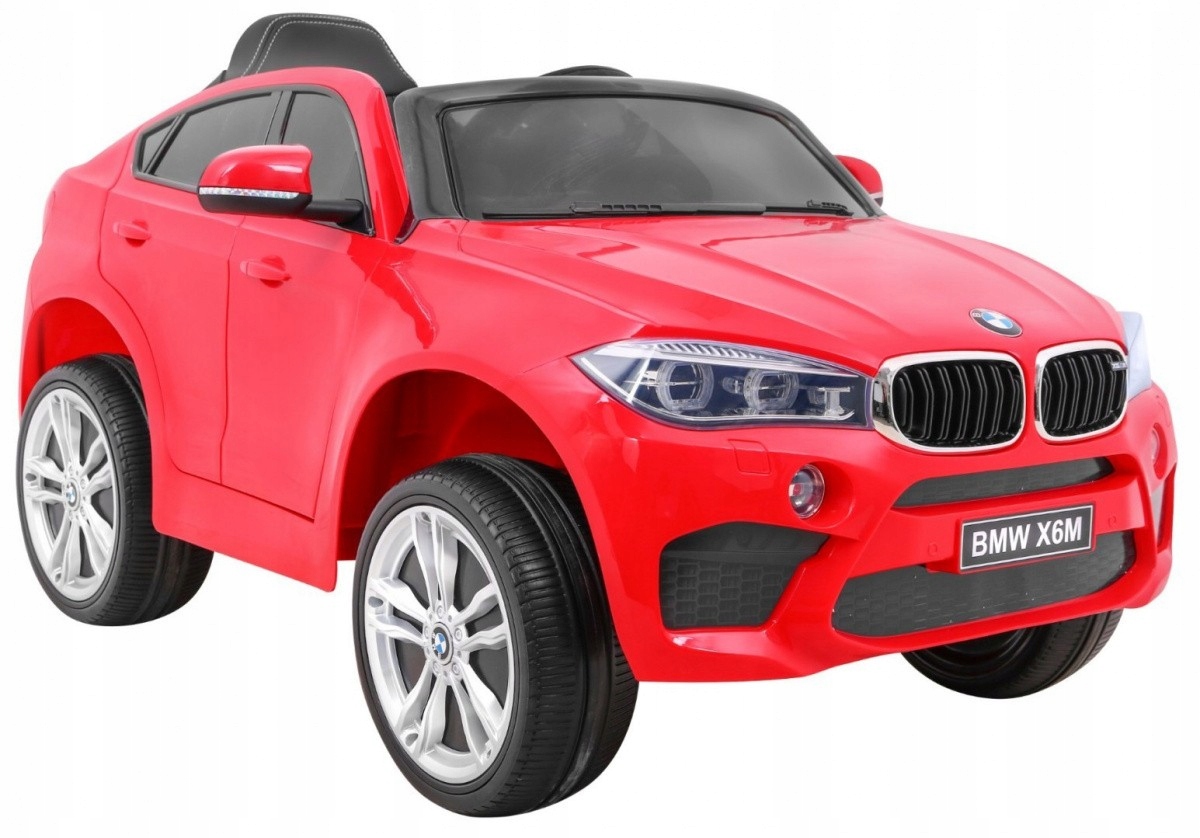 Autko Elektryczne dla dziecka Bmw X6M pilot MP3 personalizowana tablica