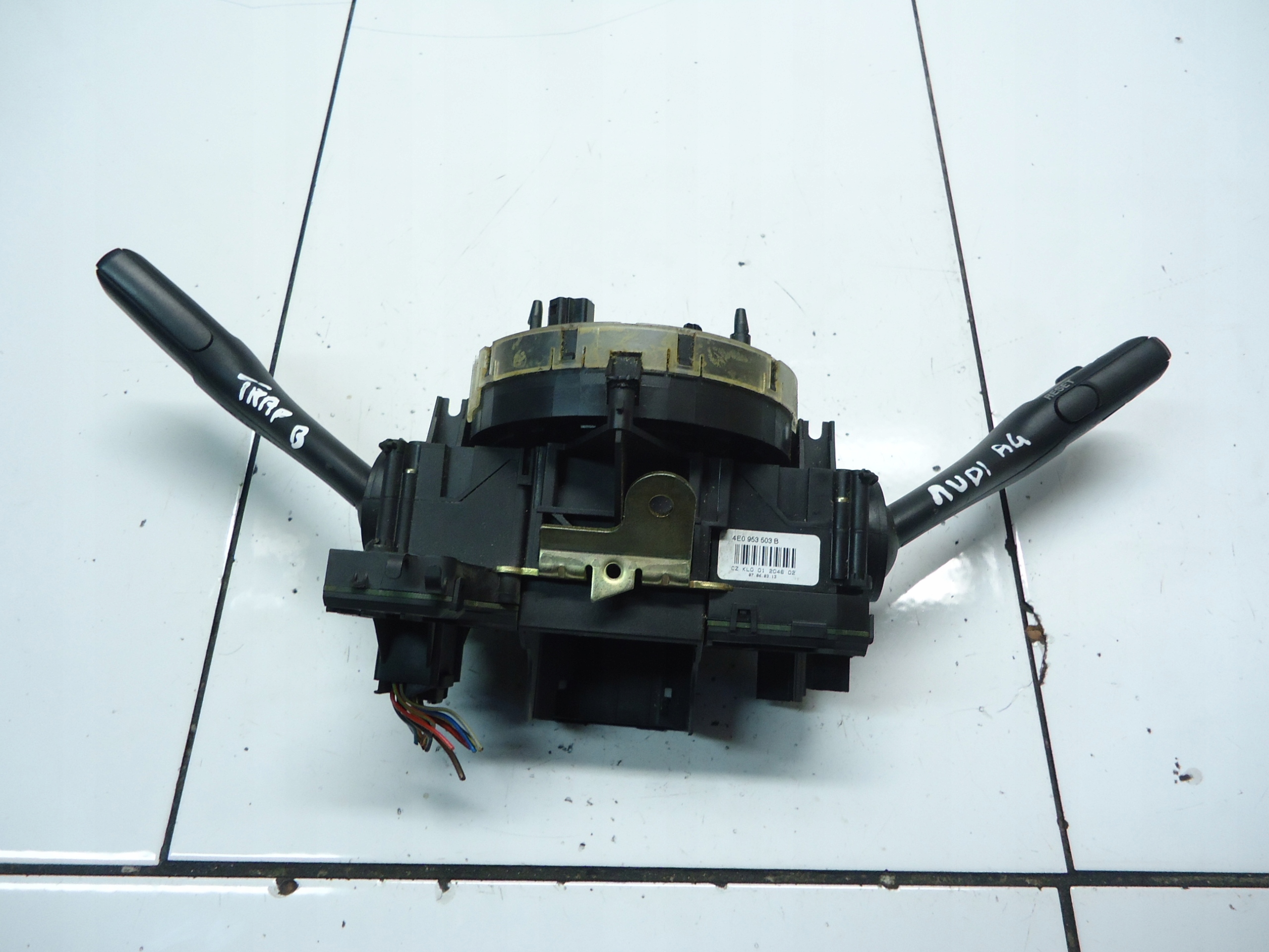 VW TOUAREG 7L sensor KATA steering ring switch 8E0953541E 4E0953503B