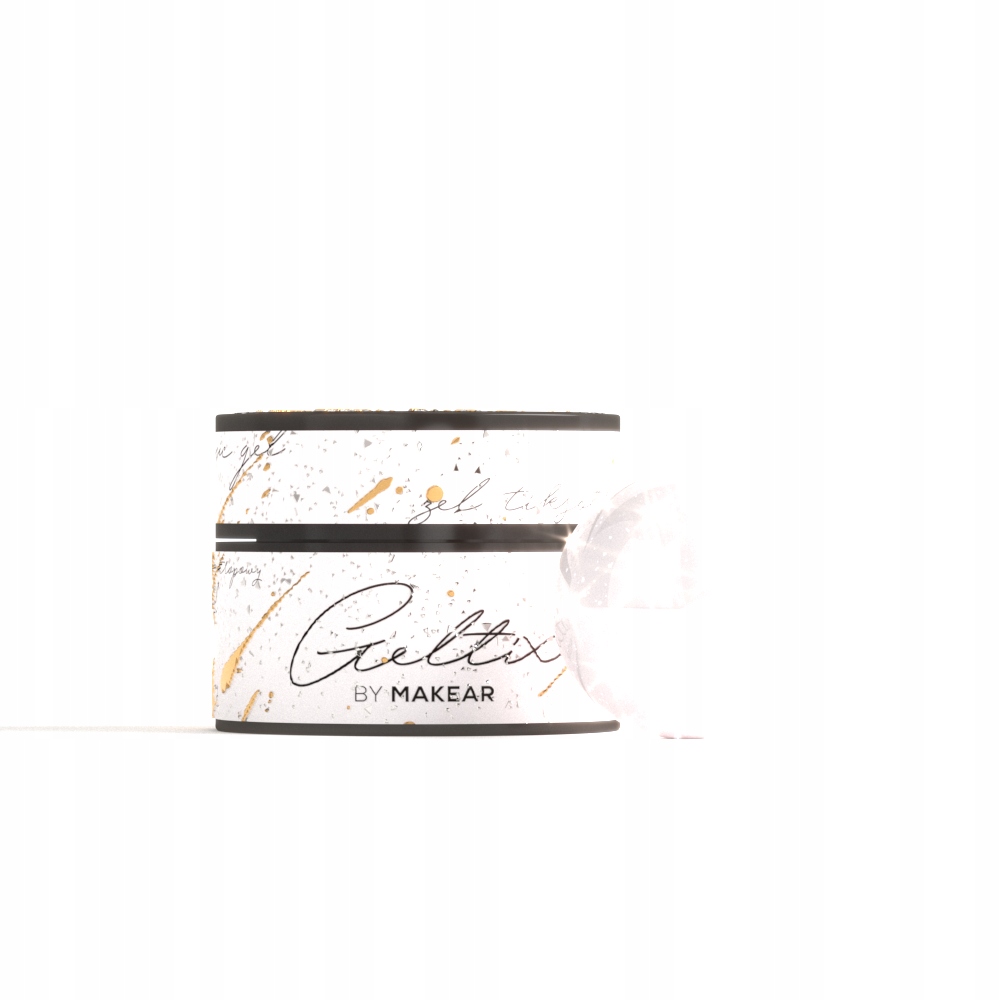 Stavební gel Makear Geltix GT04 Milky Shine 50 ml
