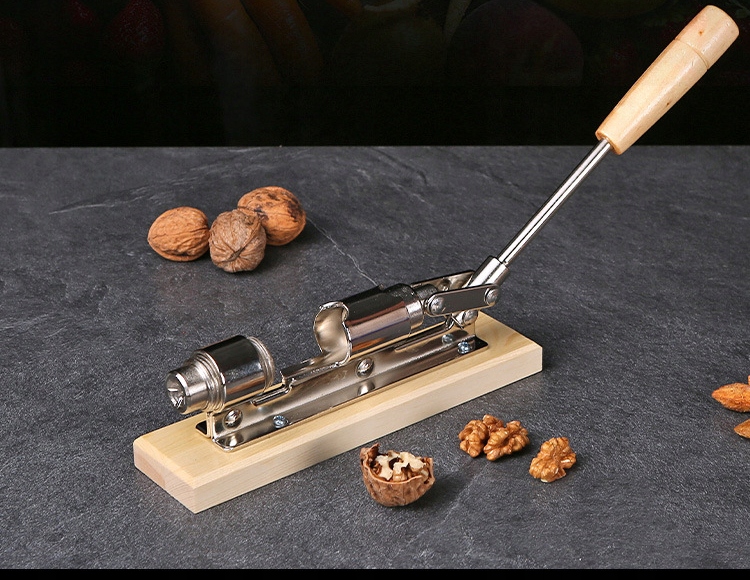 DZIADEK DO ORZECHÓW NA PODSTAWCE STAL ORYGINALNY Długość 200 mm