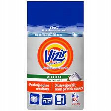 Levně Vizir Professional Regular 5,5kg bílý prášek 100praní