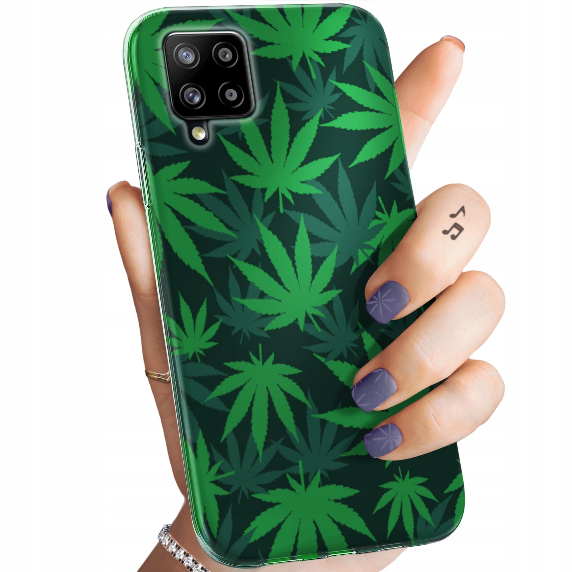 Etui Do Samsung A42 5G Dla Palaczy Smoker Weed Joint Obudowa Case