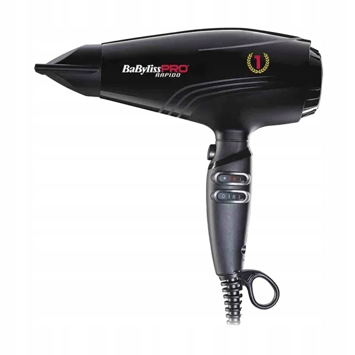 Babyliss Rapido (BAB7000IE) – sušič vlasov 2200 W, farba čierna