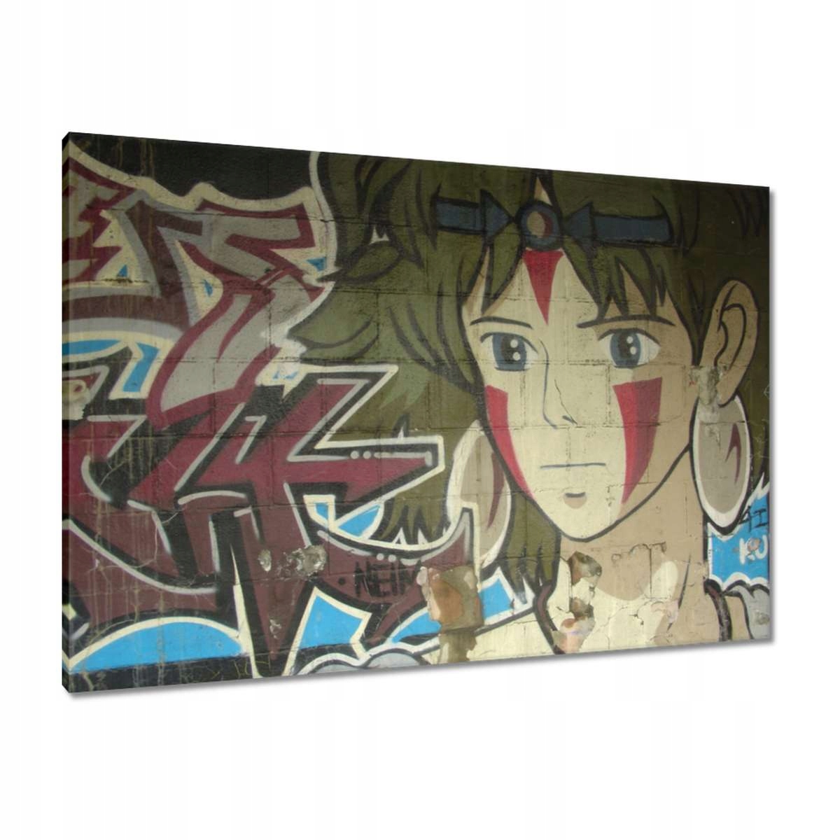 Obrazy 100x70 Graffiti Mural WallArt
