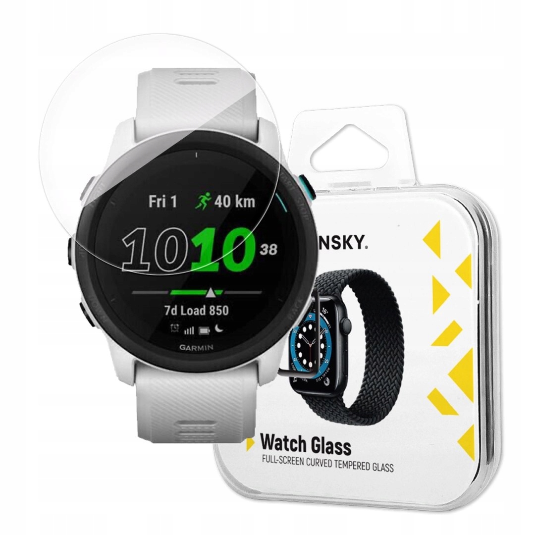 Szkło hartowane Wozinsky Full Glue do Garmin Vivoactive 5 (2 szt.)