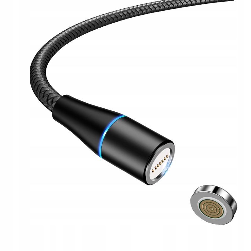 Kabel DSJ USB - USB typ C / microUSB / Lightning 1 m czerwony