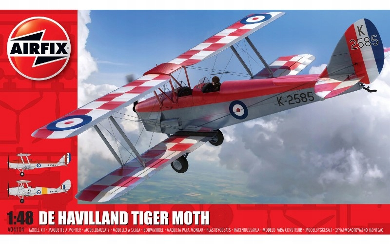 Airfix 04104A De Havilland DH82a Tiger Moth 1:48