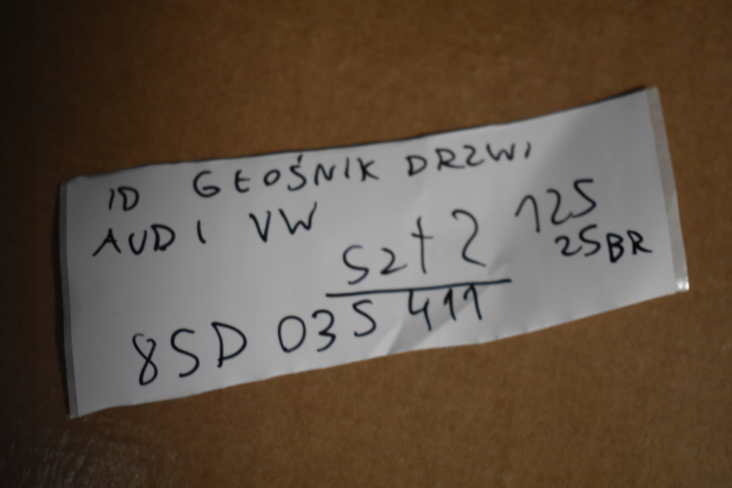 IDEALNY speaker door AUDI VW 1