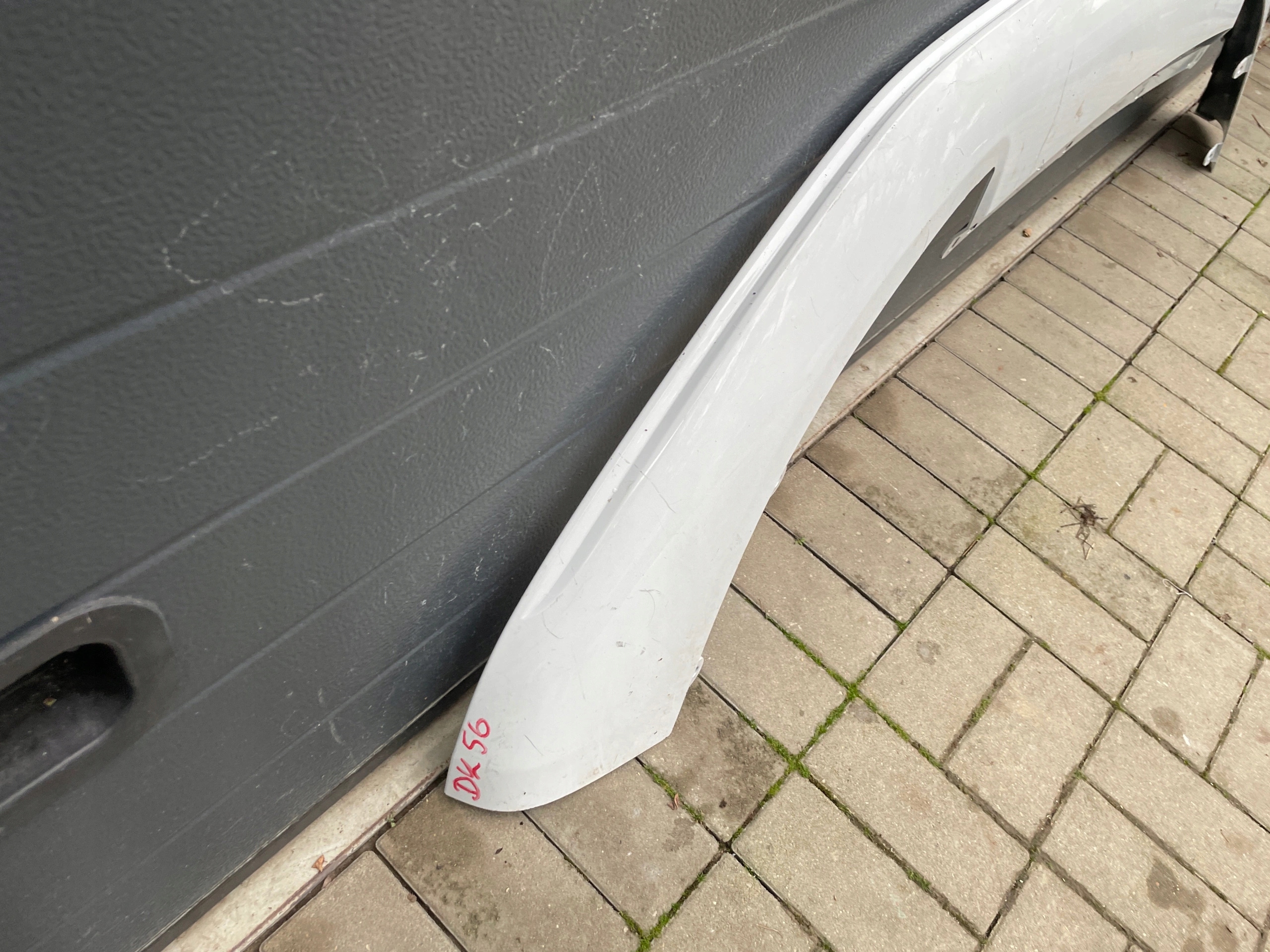 PORSCHE MACAN 95B LIFT SPOILER lišta nárazníku předek 95B807061